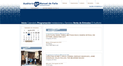 Desktop Screenshot of manueldefalla.org